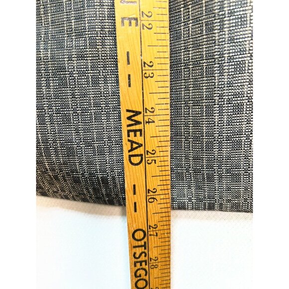 Jones Studio Women's Tweed Pencil Skirt Flat Front Size 24W Tan Back Slit Zip - Picture 7 of 11